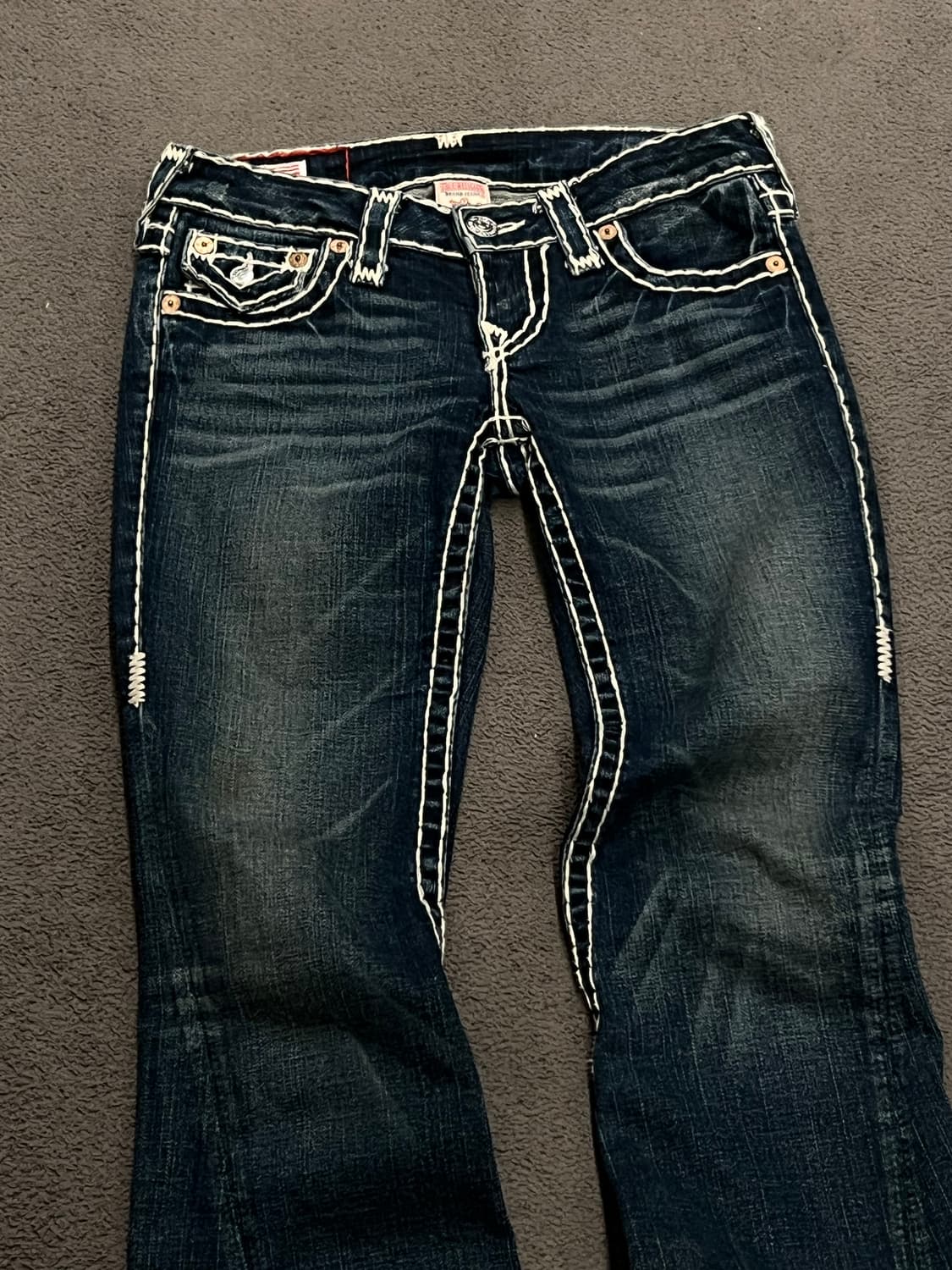 트루릴리전 조이 스티치 부츠컷 처분  상품이미지2