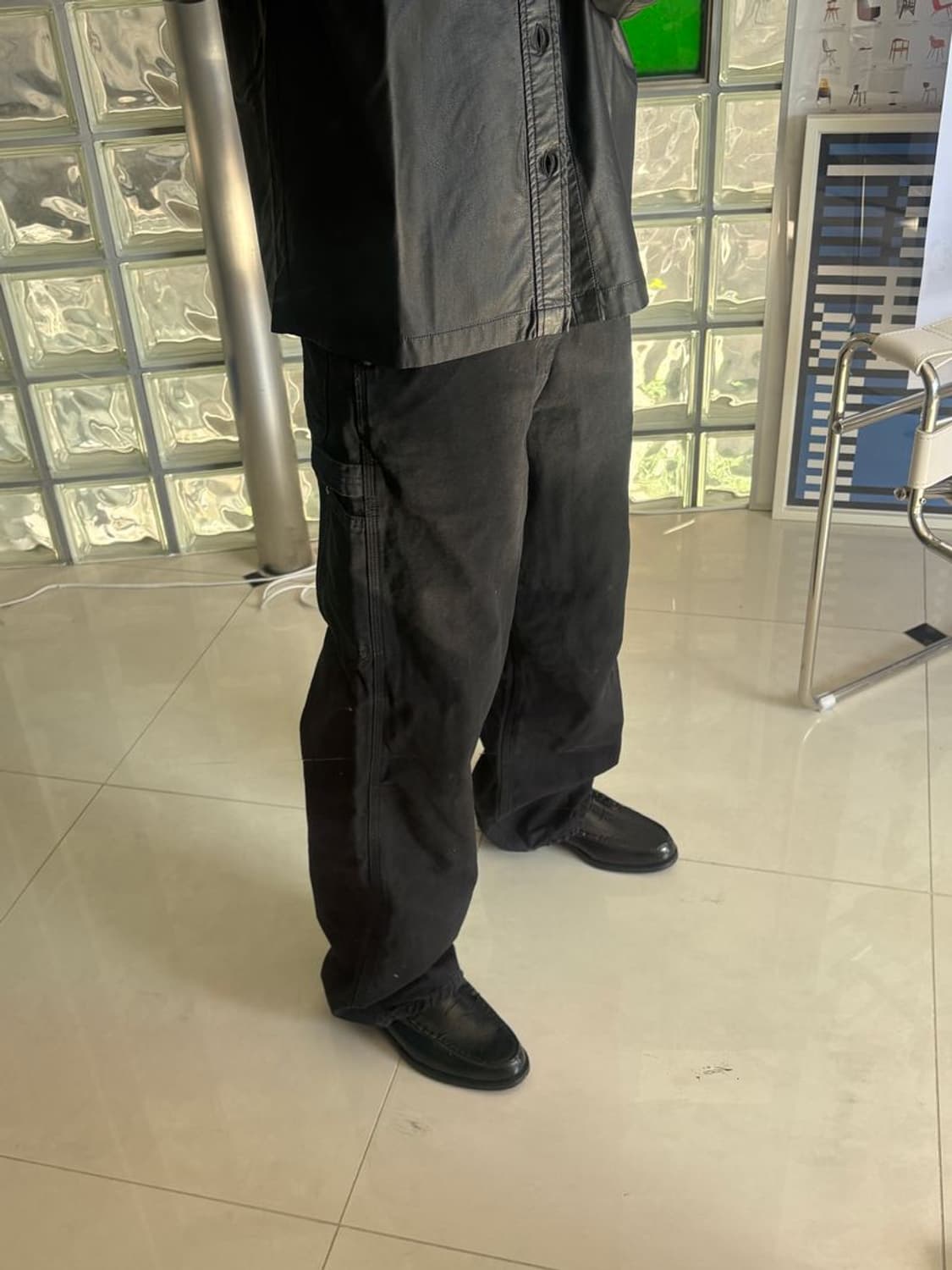 DADS FIT OXFORD PAINTER PANTS옥스퍼드 페인터 팬츠 상품이미지3