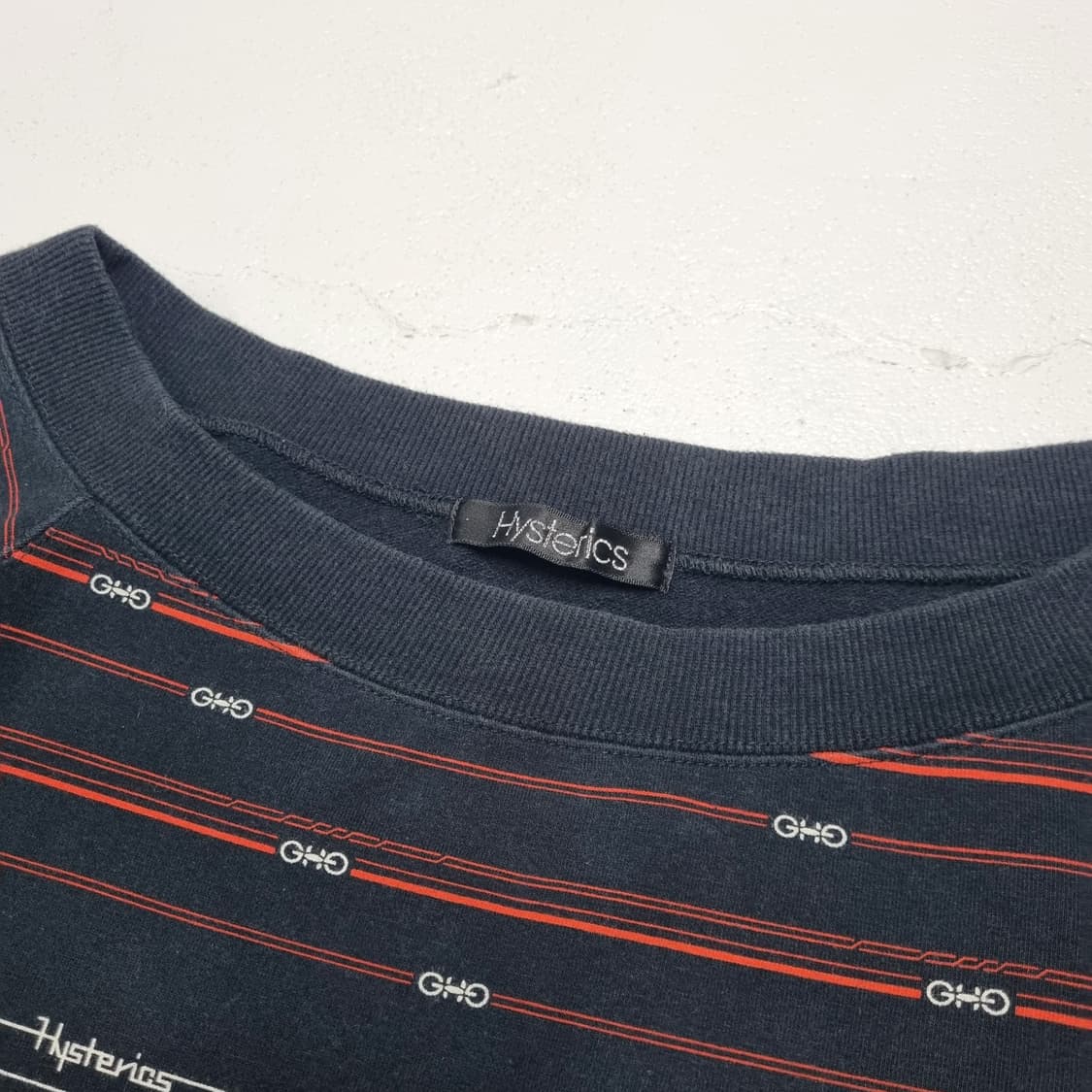 Hysteric Glamour 체인링크 크롭 맨투맨 - Free 상품이미지7