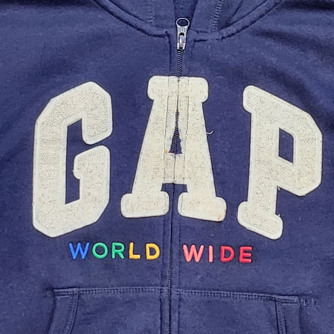 GAP KIDS 프린팅 레인보우 후드집업 XL (12) 상품이미지2