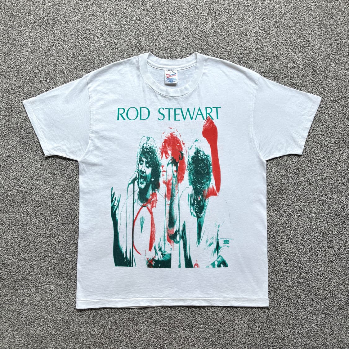 90s 빈티지 Rod stewart 밴드 티셔츠 XL 상품이미지1