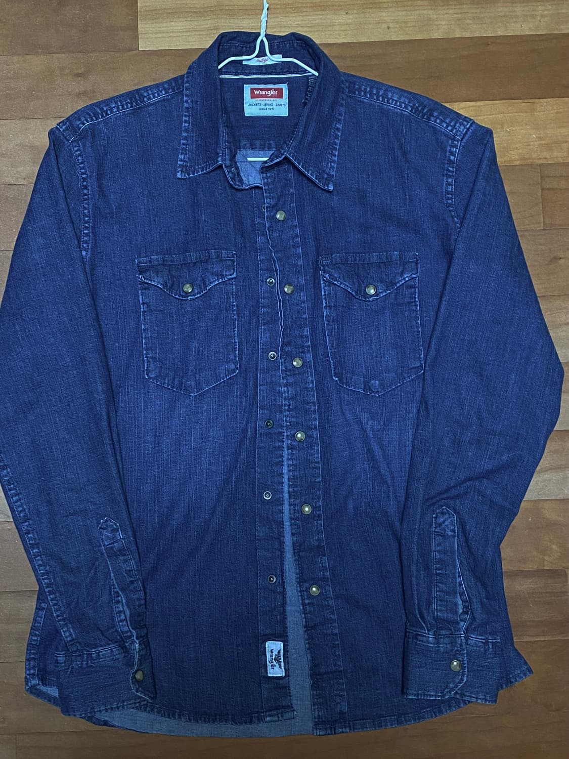랭글러 데님셔츠 M 상품이미지1