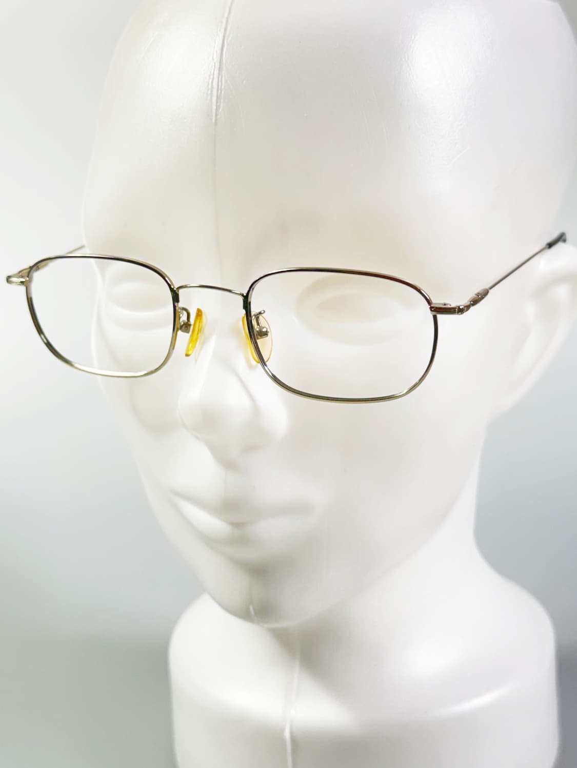 GIOVANNI JUNTINI 슬림 스퀘어 메탈 빈티지 안경 상품이미지8