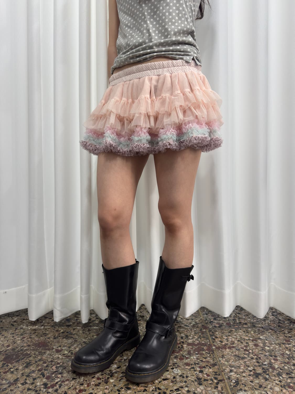 mini layered sha skirt 상품이미지3
