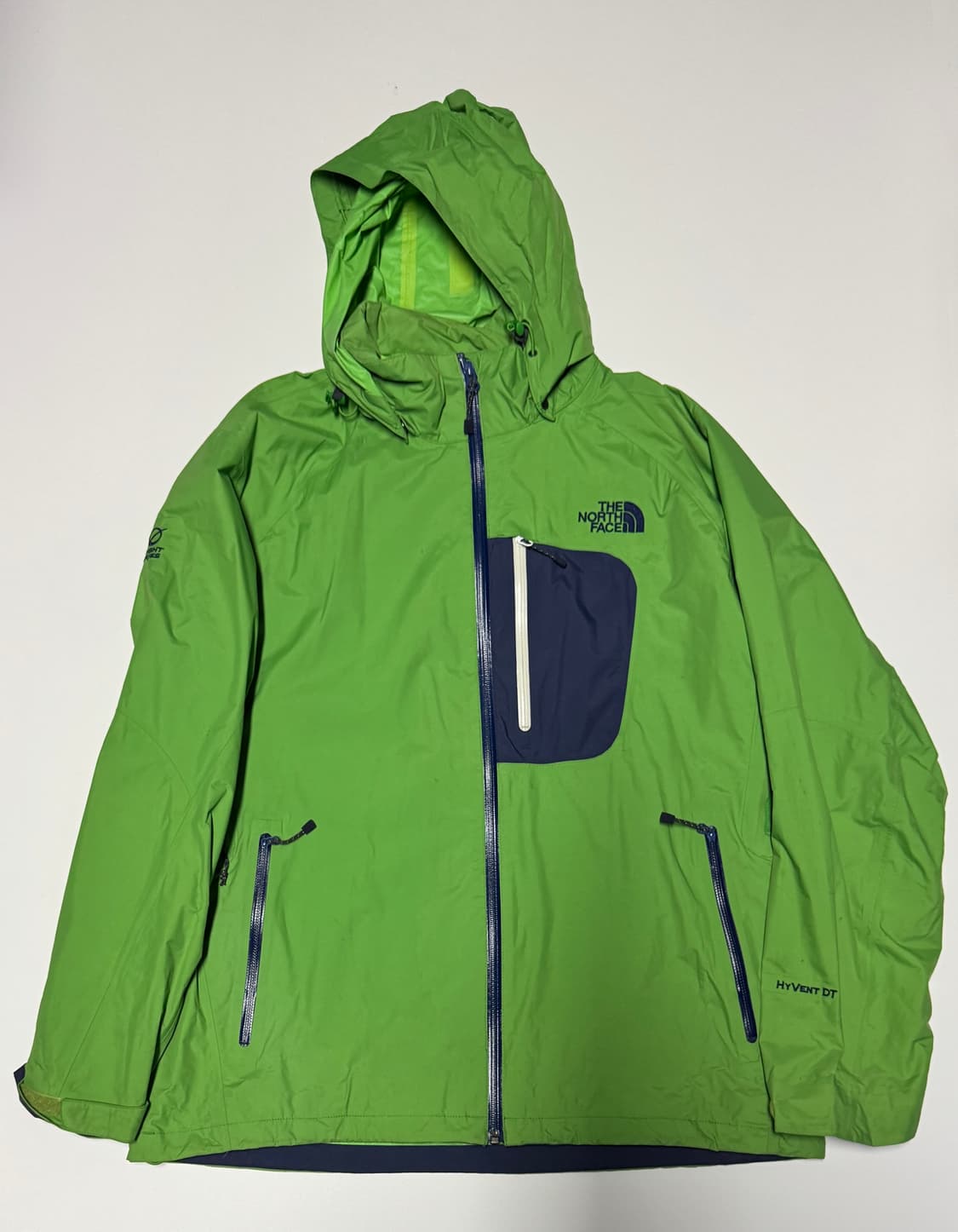 노스페이스 하이벤트 방수지퍼 후드 바람막이 XL 상품이미지1