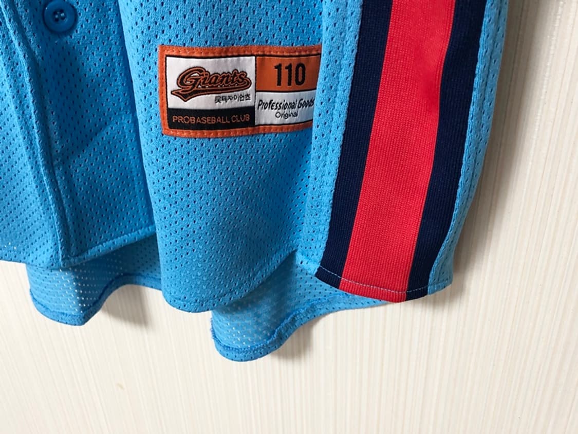 KBO 카멜레온어센틱 롯데자이언츠 챔피언 원정유니폼 110 #8 전준우 상품이미지6