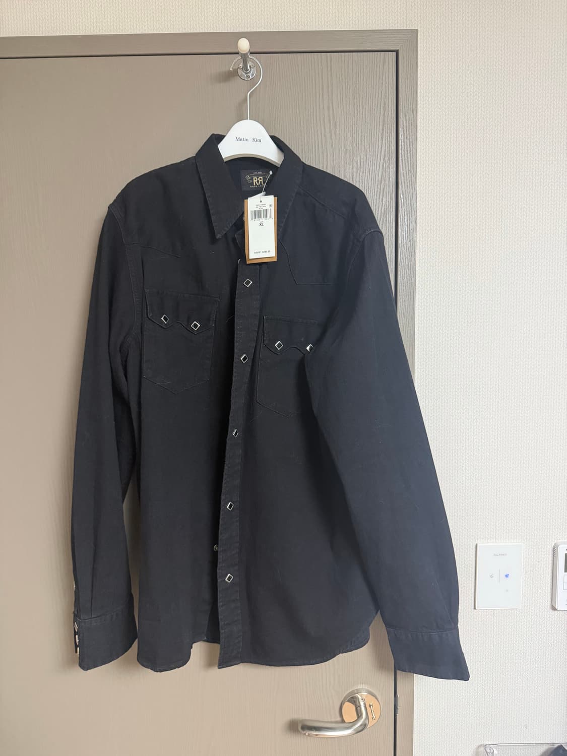 RRL 웨스턴 슬림 셔츠 XL 상품이미지3