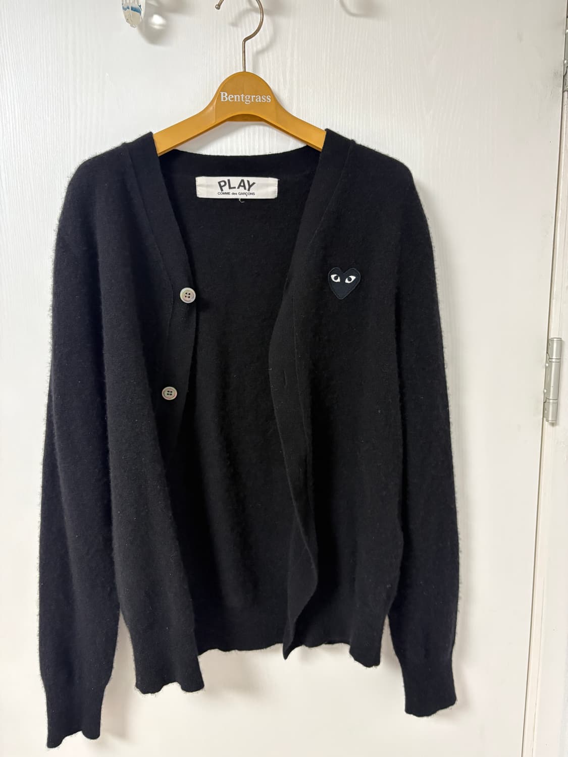 꼼데가르송 블랙 가디건 상품이미지1