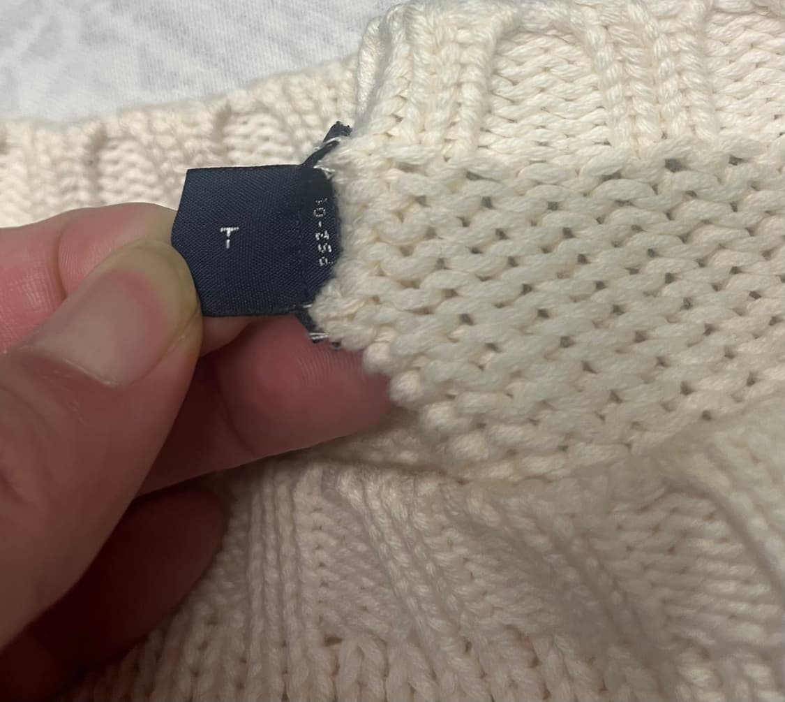 폴로 랄프로렌 성조기 니트 아이보리 상품이미지7