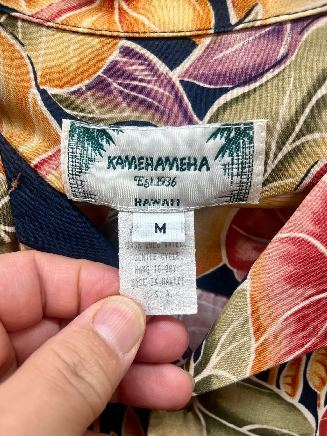 [95] 카메하메하 KAMEHAMEHA 하와이안셔츠  상품이미지3