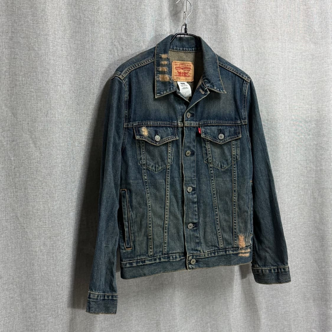 [L] 리바이스 57511 디스트로이드 데님 트러커 청자켓 상품이미지2