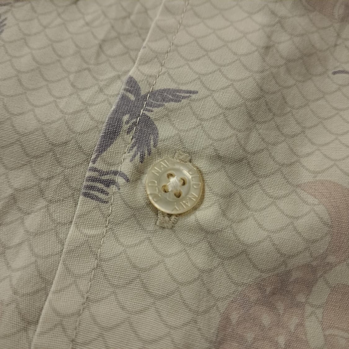 CK197 XL 올드네이비 00s 트로피컬 하와이안 반팔 셔츠 남방 상품이미지5