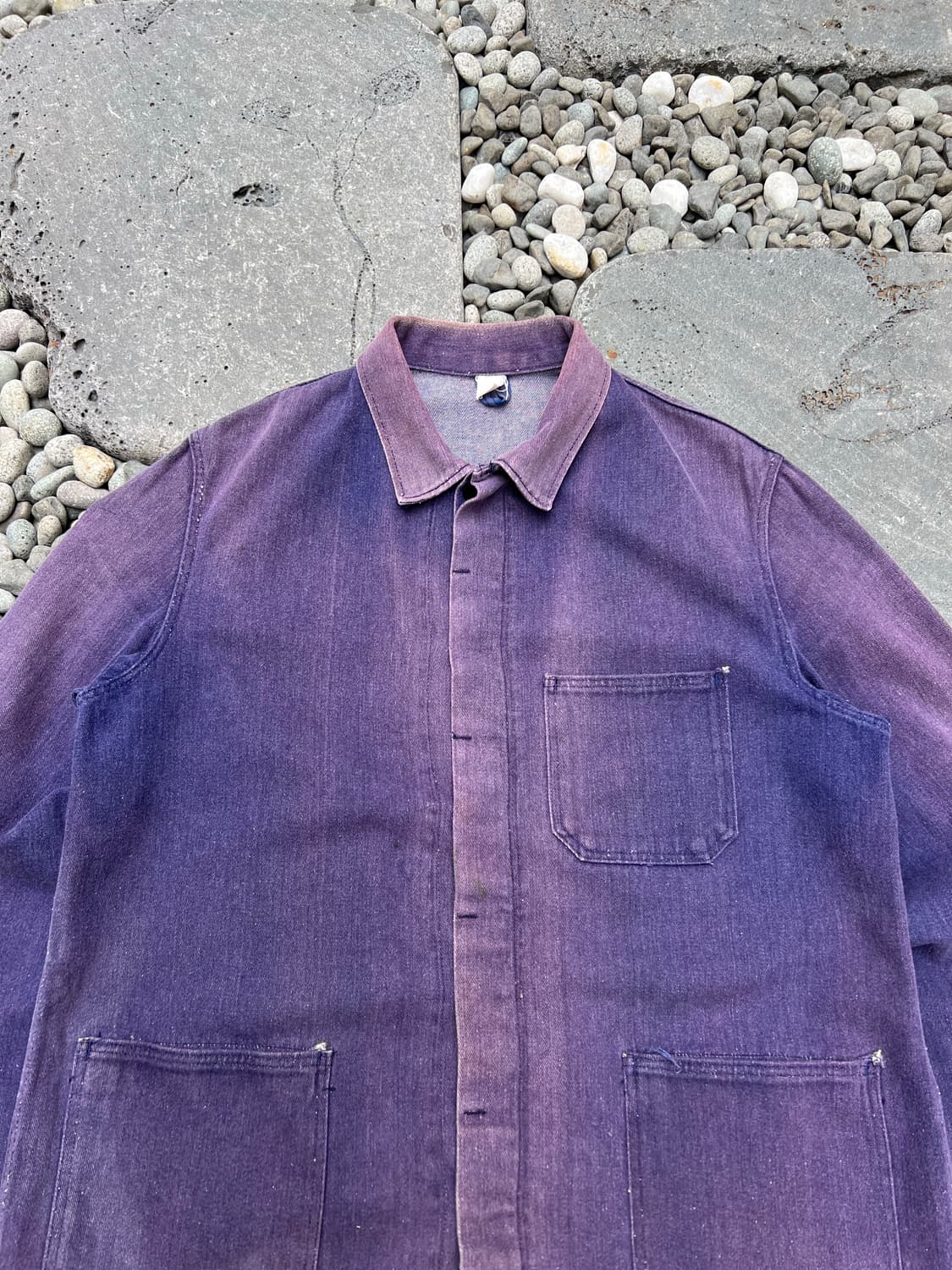 HARD FADED VINTAGE WASHING 빈티지프렌치워크자켓   상품이미지5