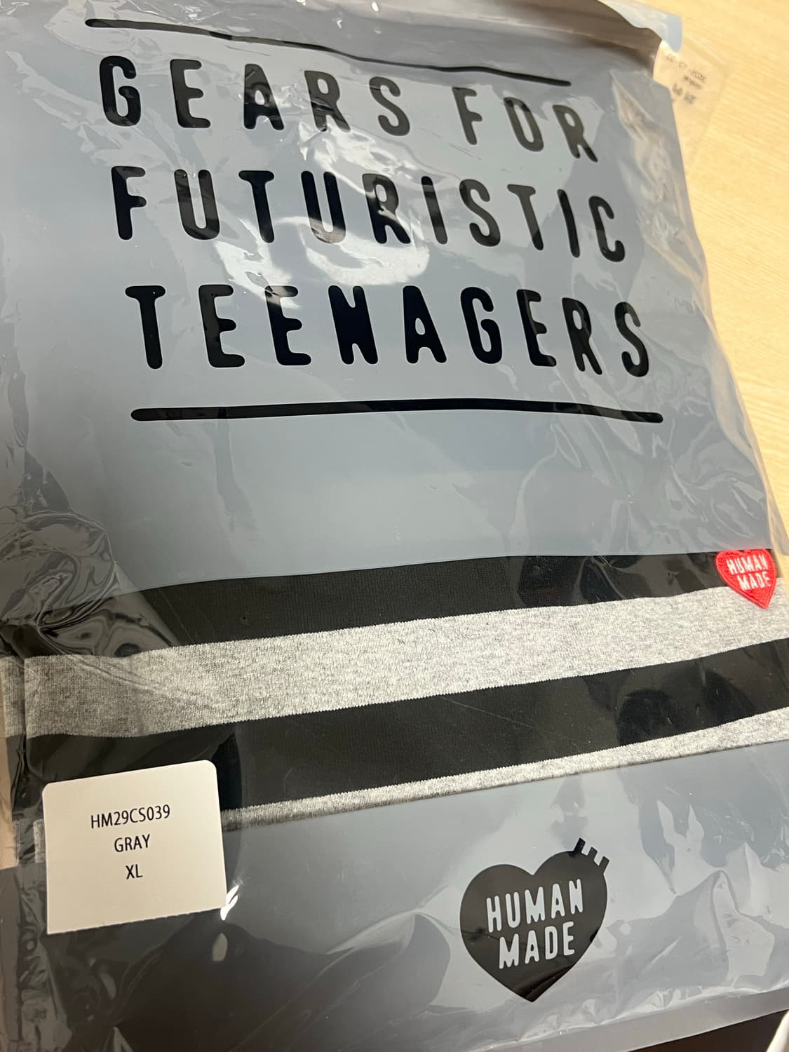 휴먼 메이드 긴팔 스트라이프 티(완전 새거) 상품이미지1