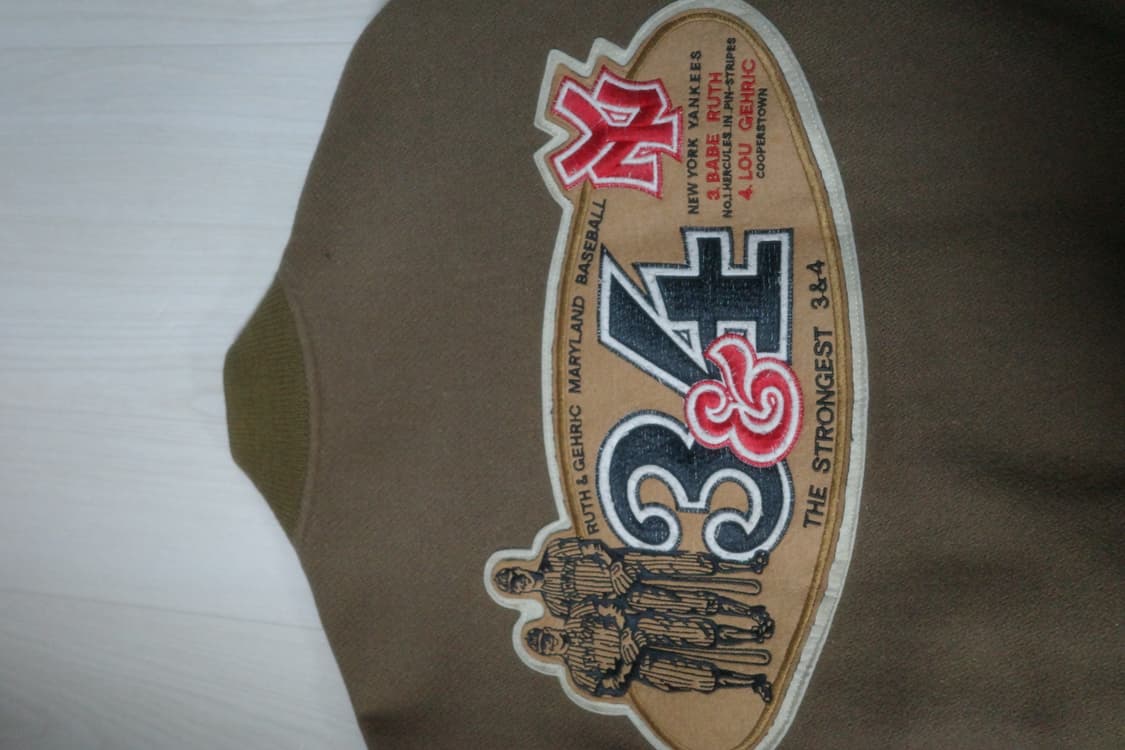 일본 빈티지 바시티 상품이미지3