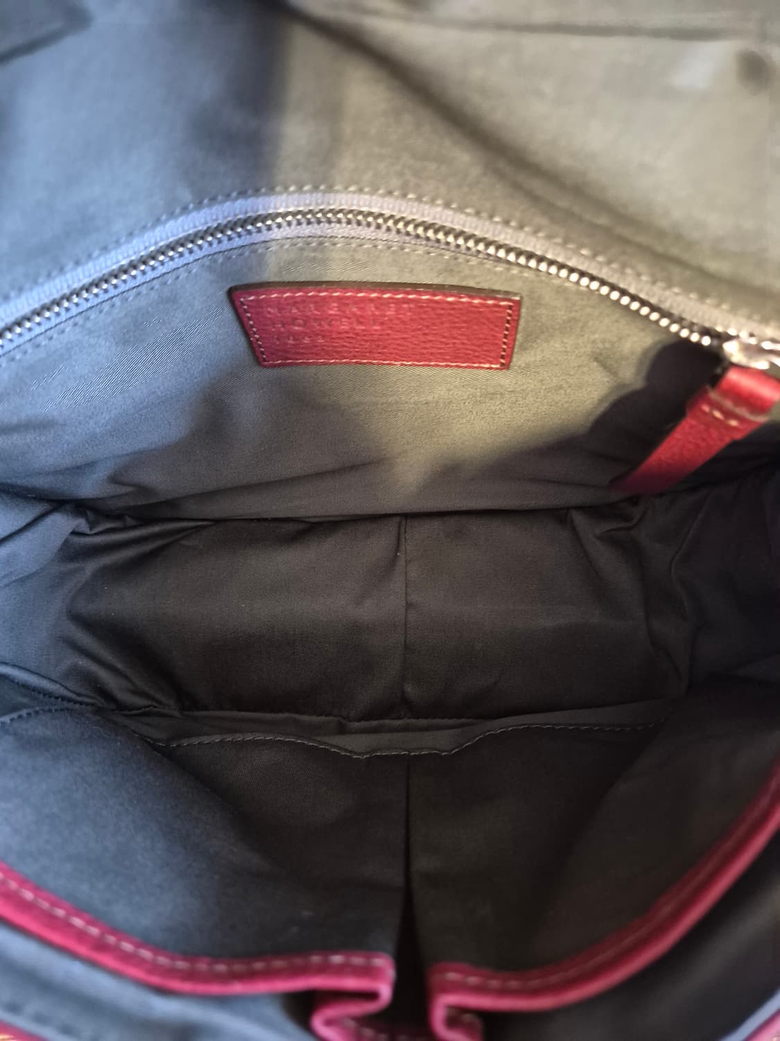 Margaret Howell 마가렛 호웰 레더 하프문 숄더백 상품이미지3