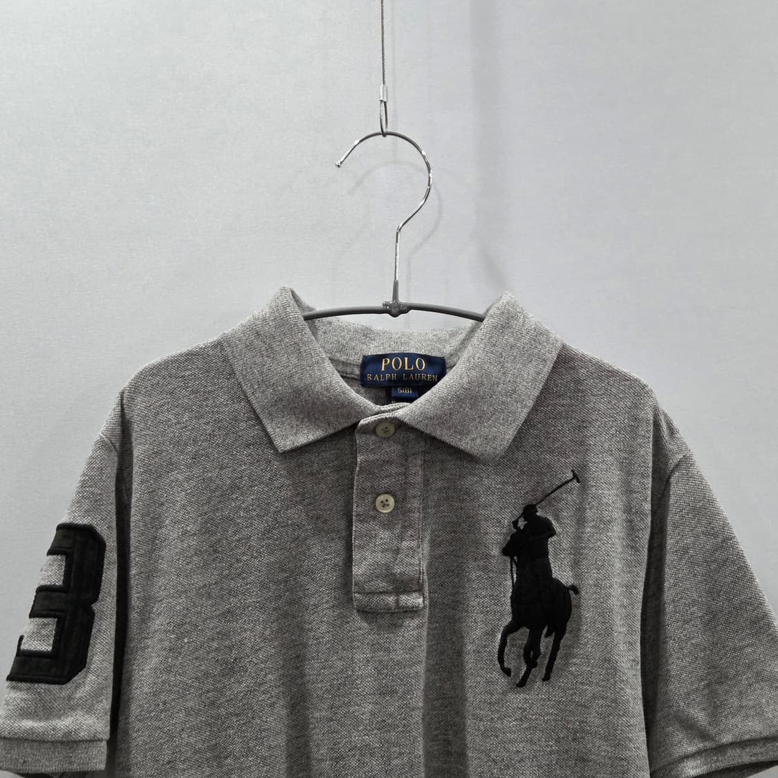 폴로랄프로렌 키즈 빅포니 피케 카라티 그레이 S/8 상품이미지2