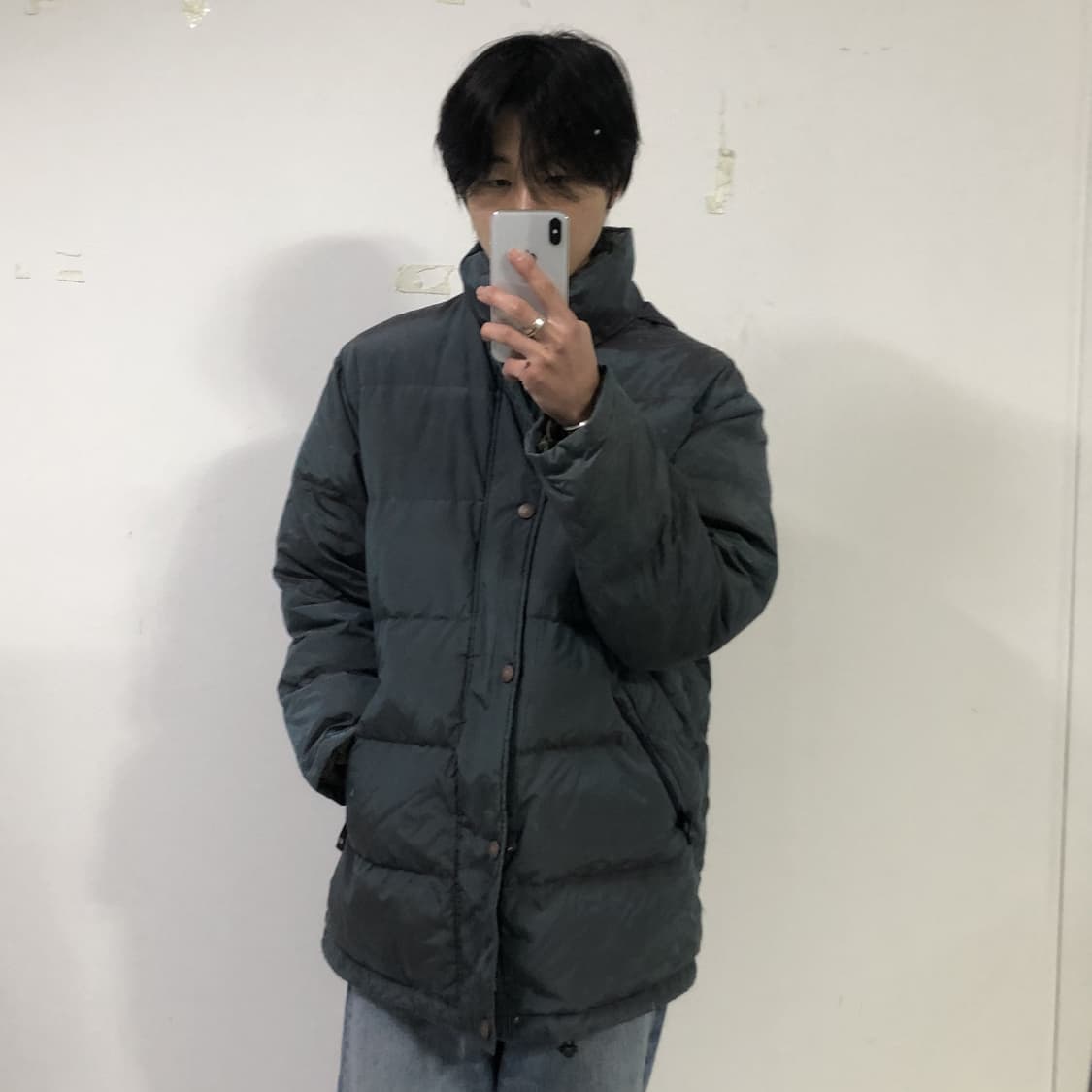 아르마니 시머 구스다운 후드 패딩  상품이미지3