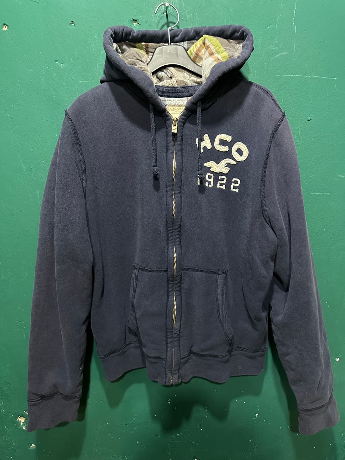 홀리스터 헤비웨이트 후드집업 XL 상품이미지1