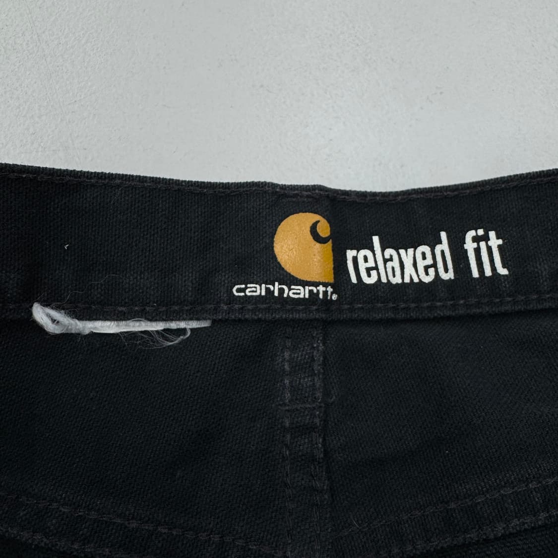 칼하트 OG 덕캔버스 페이딩 워크팬츠 블랙 상품이미지10