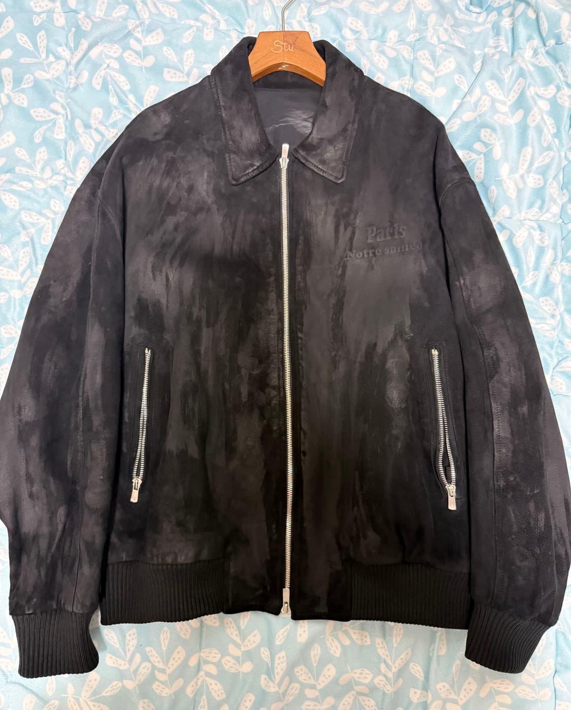 stu 고트 스웨이드 블랙 팝니다 상품이미지1