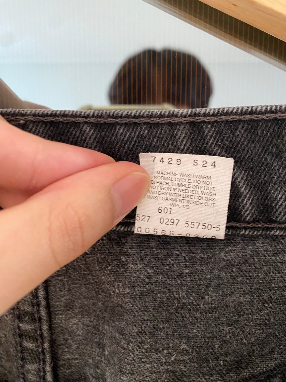 [36] 90s 리바이스 565 블랙 상품이미지6