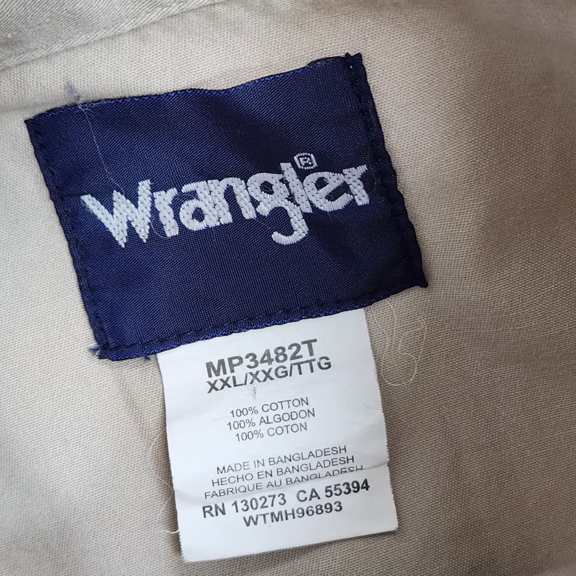 Wrangler 클래식 워크웨어 셔츠 (2XL) 상품이미지5