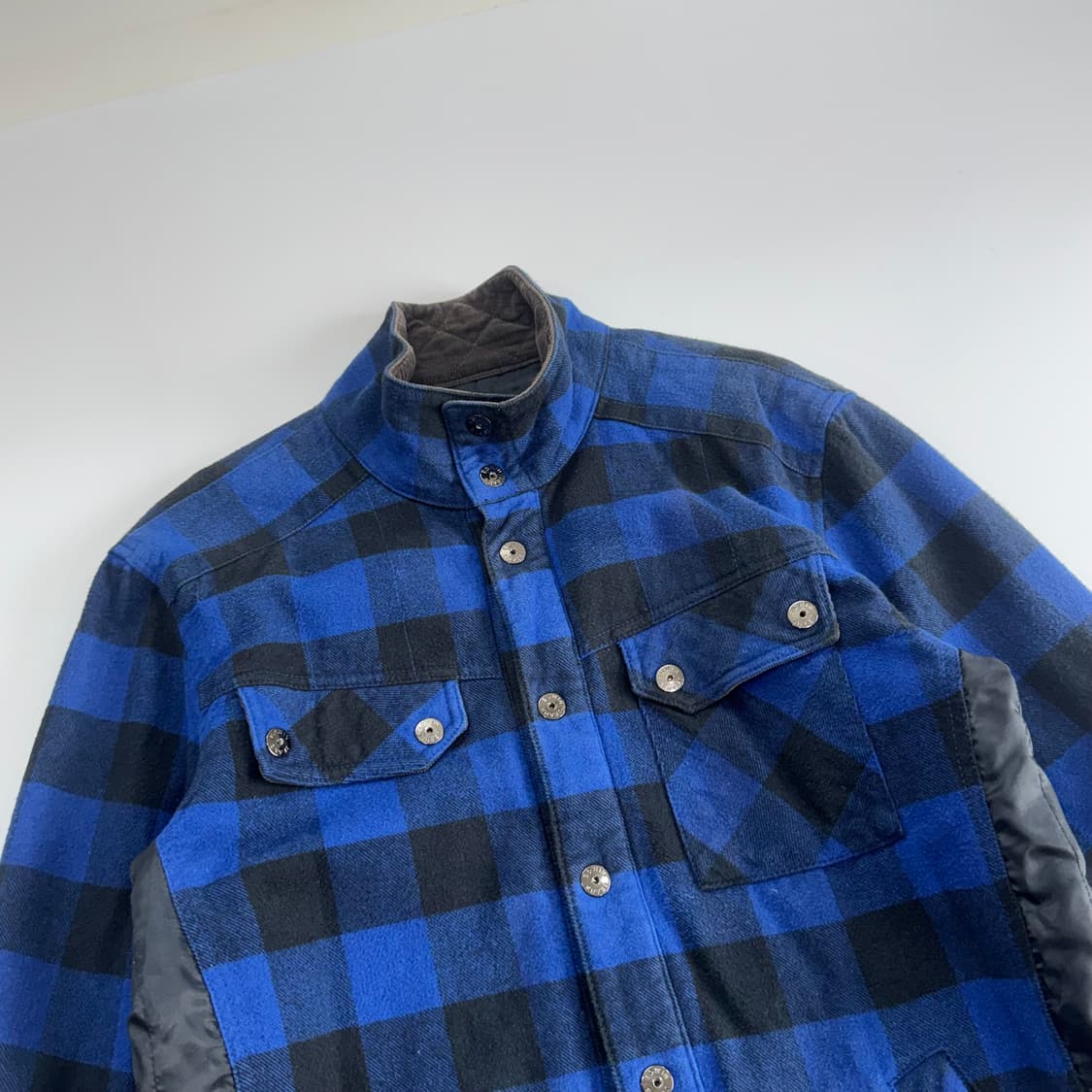 Edwin 에드윈 블루 체크 점퍼 상품이미지4