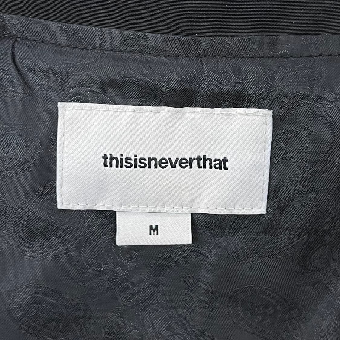 [정품/M] 디스이즈네버댓 블랙 자켓 b10 상품이미지5