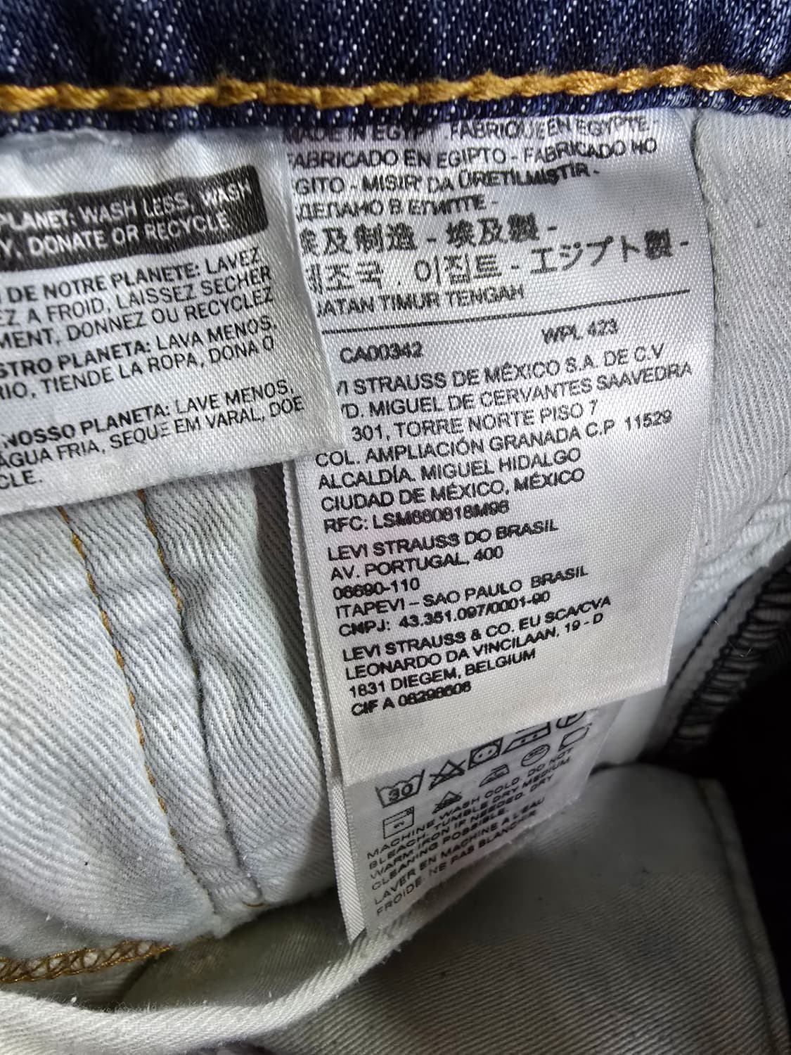 리바이스 541청바지 블루 (1710) 상품이미지4