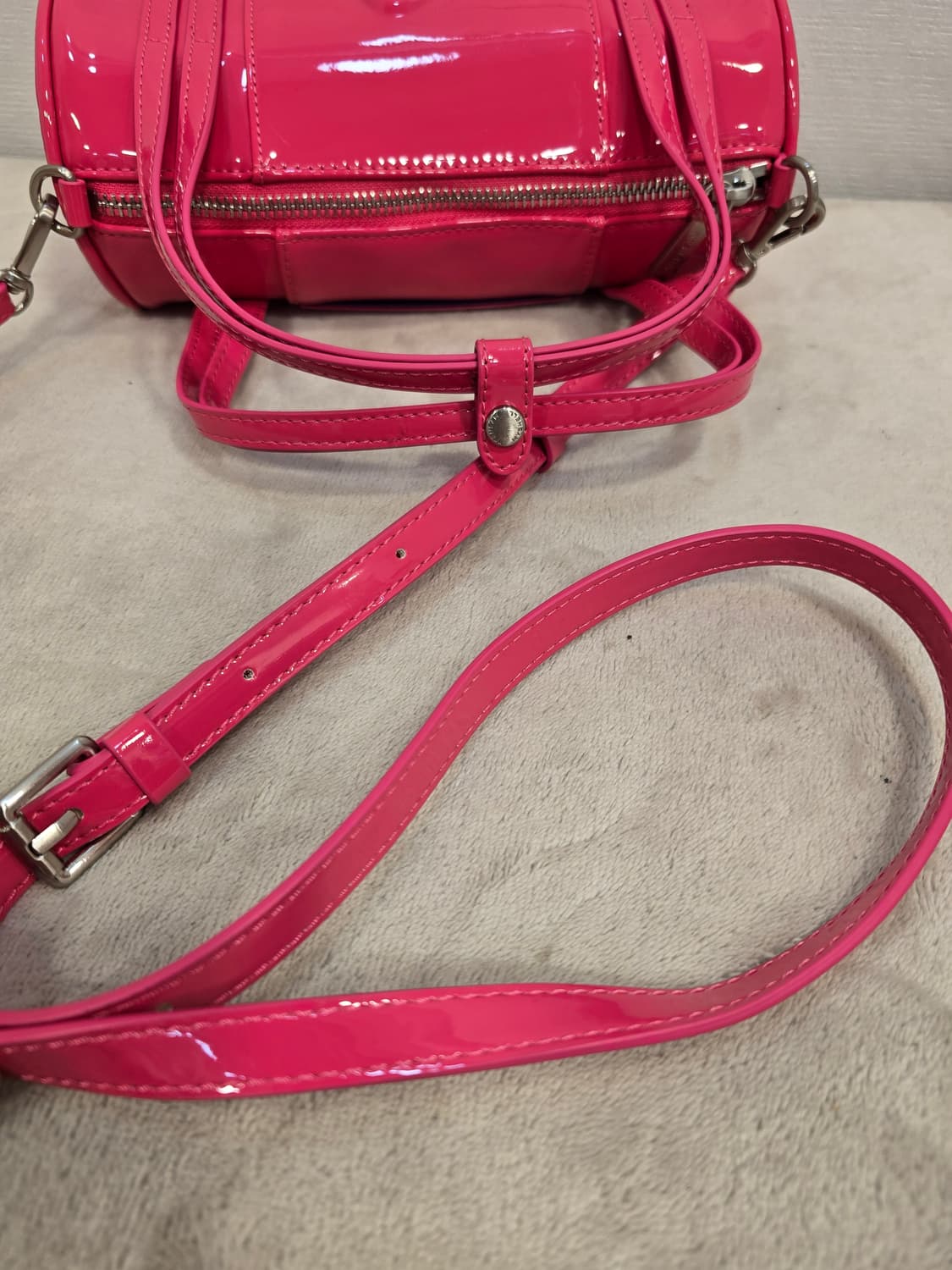 새상품) 마이쉘 MyShell 퍼스트쉘 핑크 미니 토트백 크로스백 상품이미지7