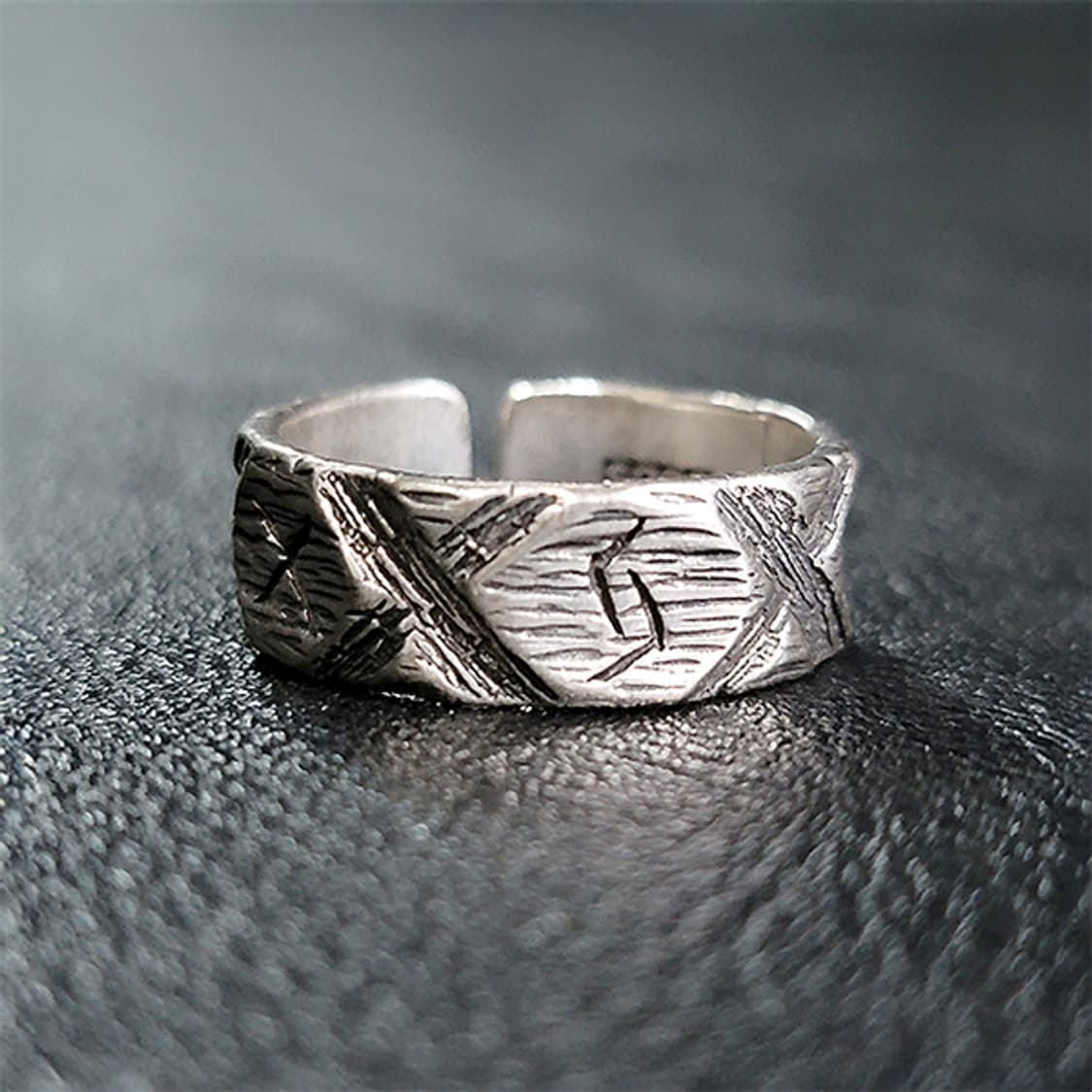 Skarn 실버 남자 엔틱 빈티지 명품 북유럽 바이킹 반지 상품이미지1
