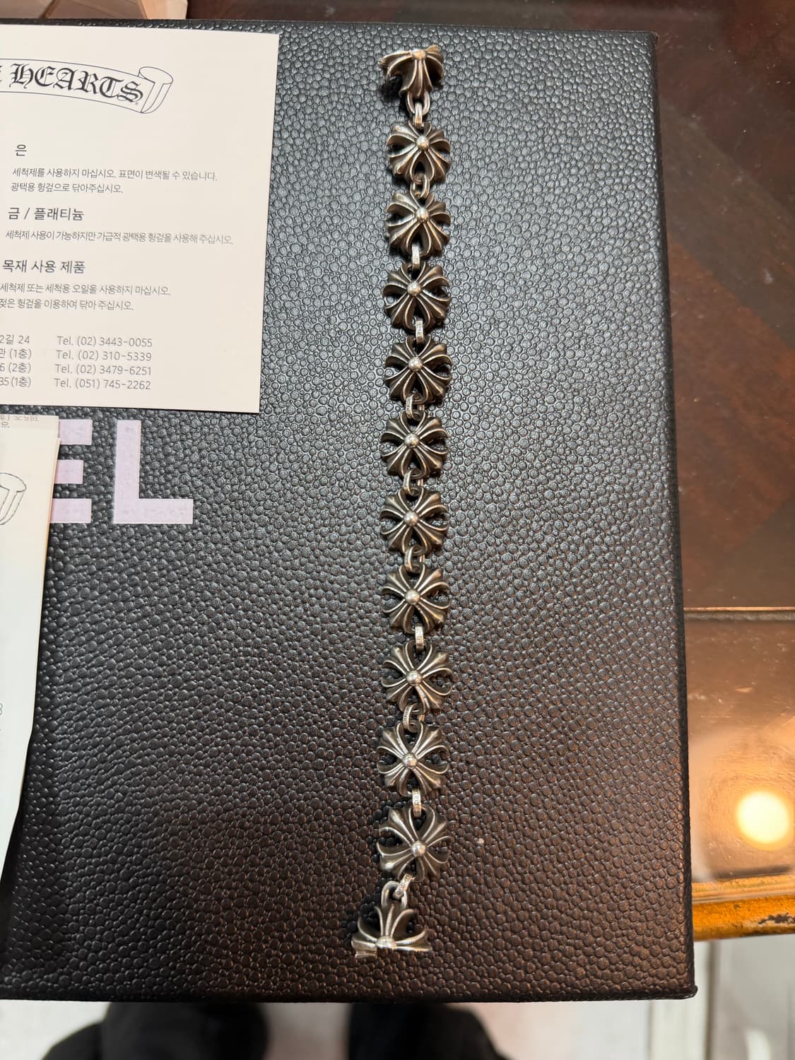 크롬하츠 정품 타이니 라지 팔찌 구하기 힘든 제품 팝니다.!!! 상품이미지2