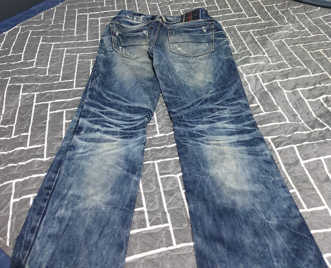 SLACKS데님 디자이너 초판 빈티지 세미와이드 팬츠 (30) 상품이미지3