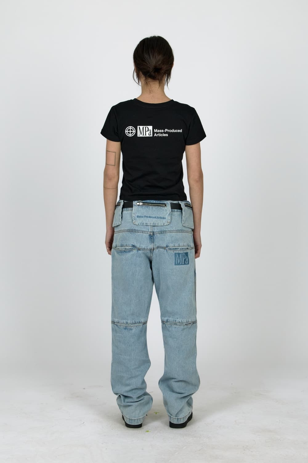 MPa BAG PANTS (STEEL BLUE) S 코르티스 주훈 착용 상품이미지1