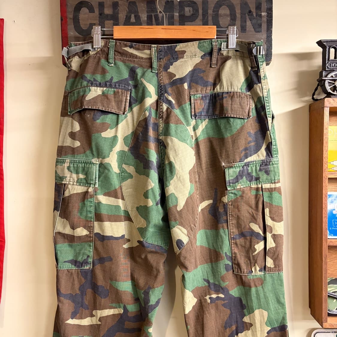 US Woodland BDU Pants M-L Size 260505-4 상품이미지7