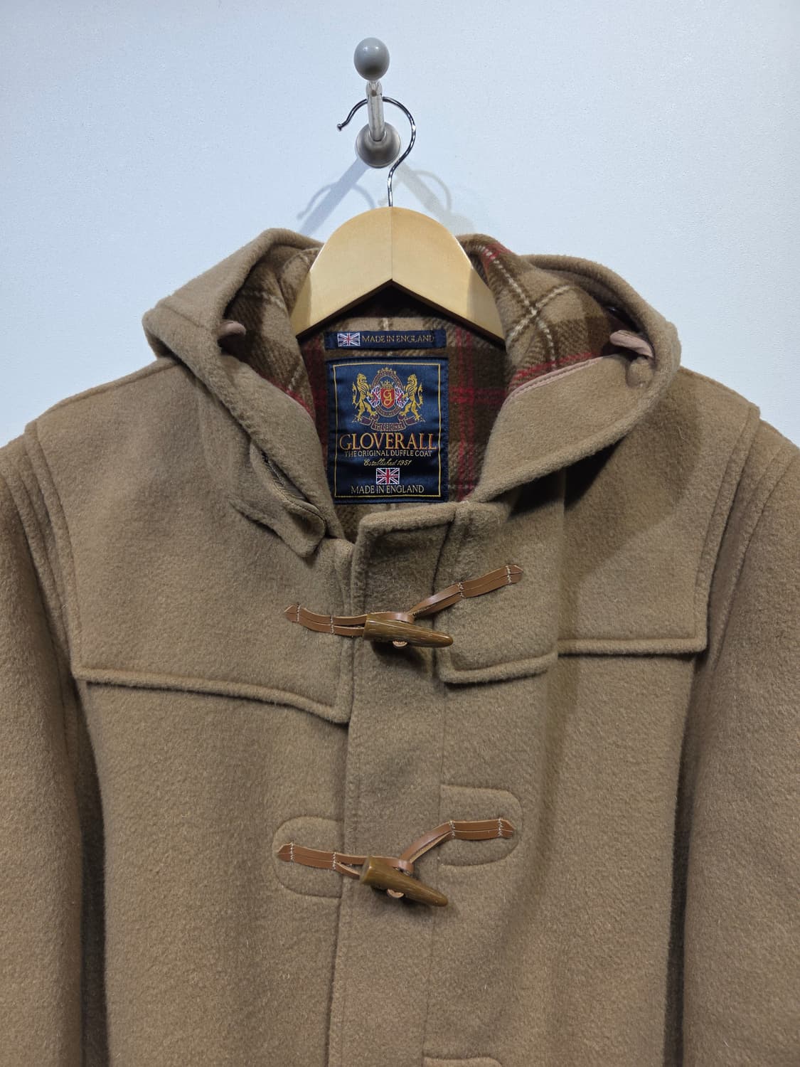 GLOVERALL 글로버올 울 더플코트 떡볶이 코트 상품이미지3