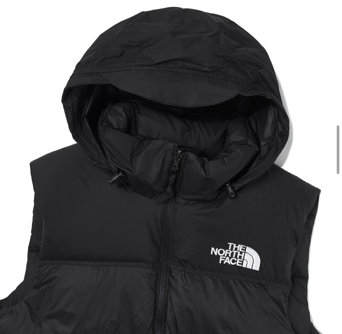 노스페이스 1996 눕시 베스트 블랙 700 패딩조끼 해외판 상품이미지2