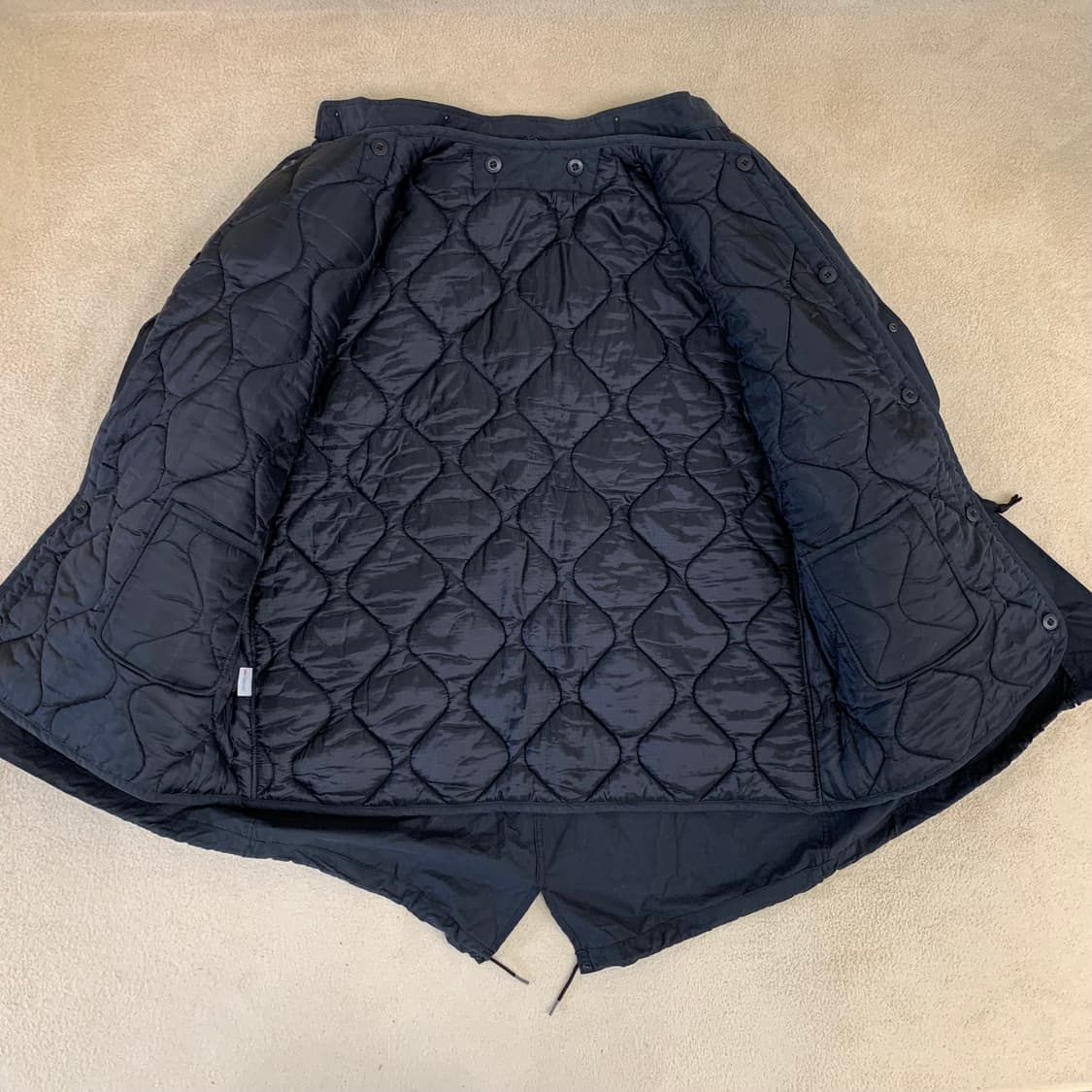 라퍼지스토어 m-65 피쉬테일 파카(L/블랙) 개파카 m65파카 상품이미지4