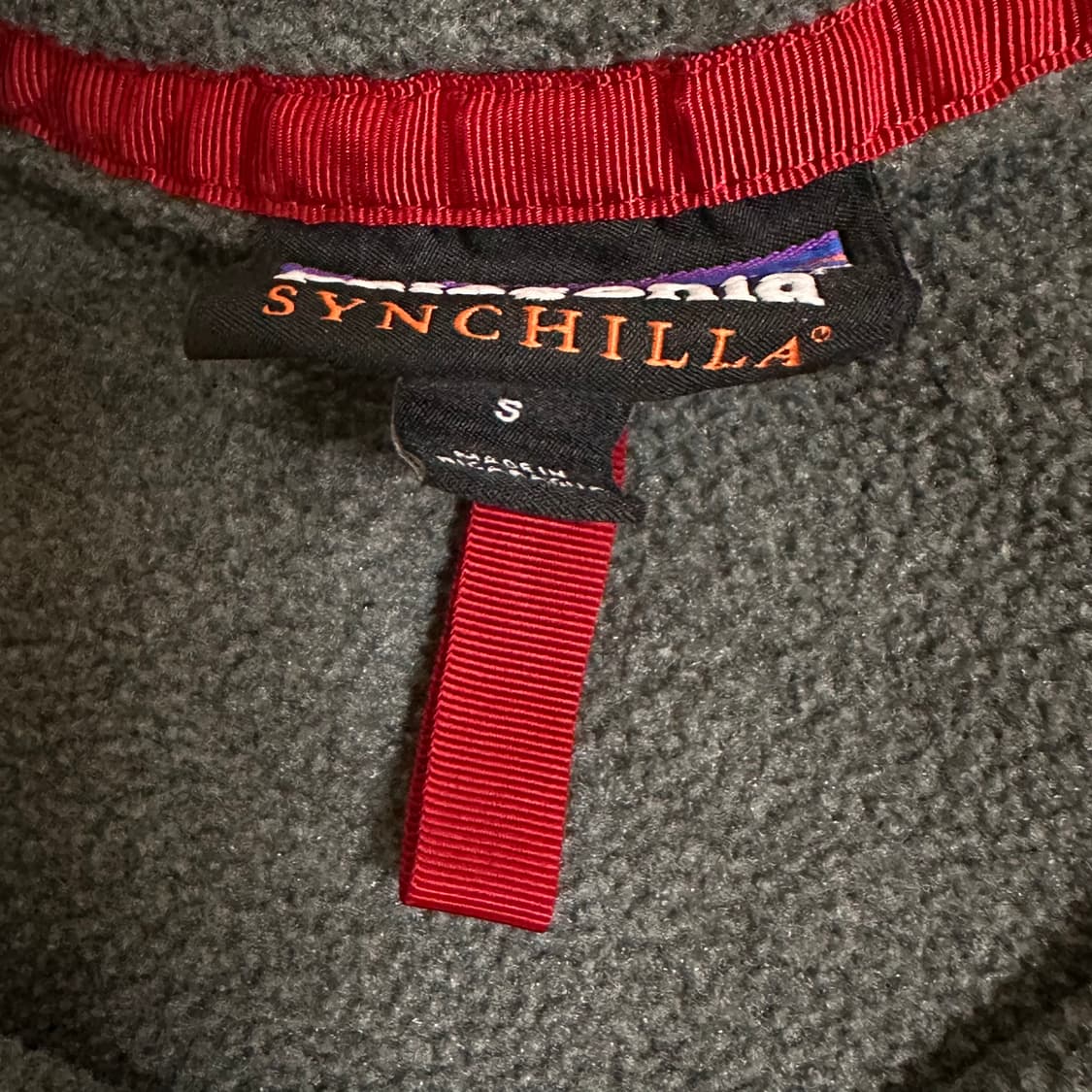 10s 파타고니아 신칠라 니켈 그레이 네이비 S 상품이미지6