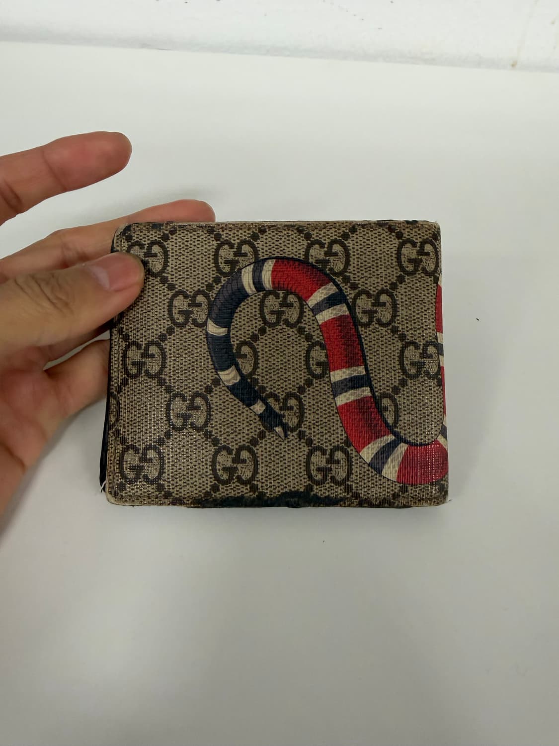 정품) 구찌 GG 스네이크 반지갑  상품이미지2