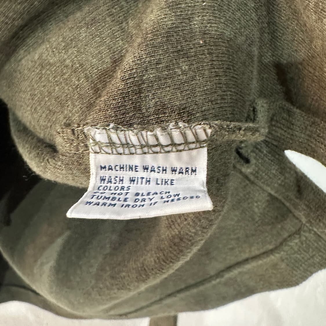 폴로랄프로렌 빅포니 반집업 코튼 니트 L 상품이미지3