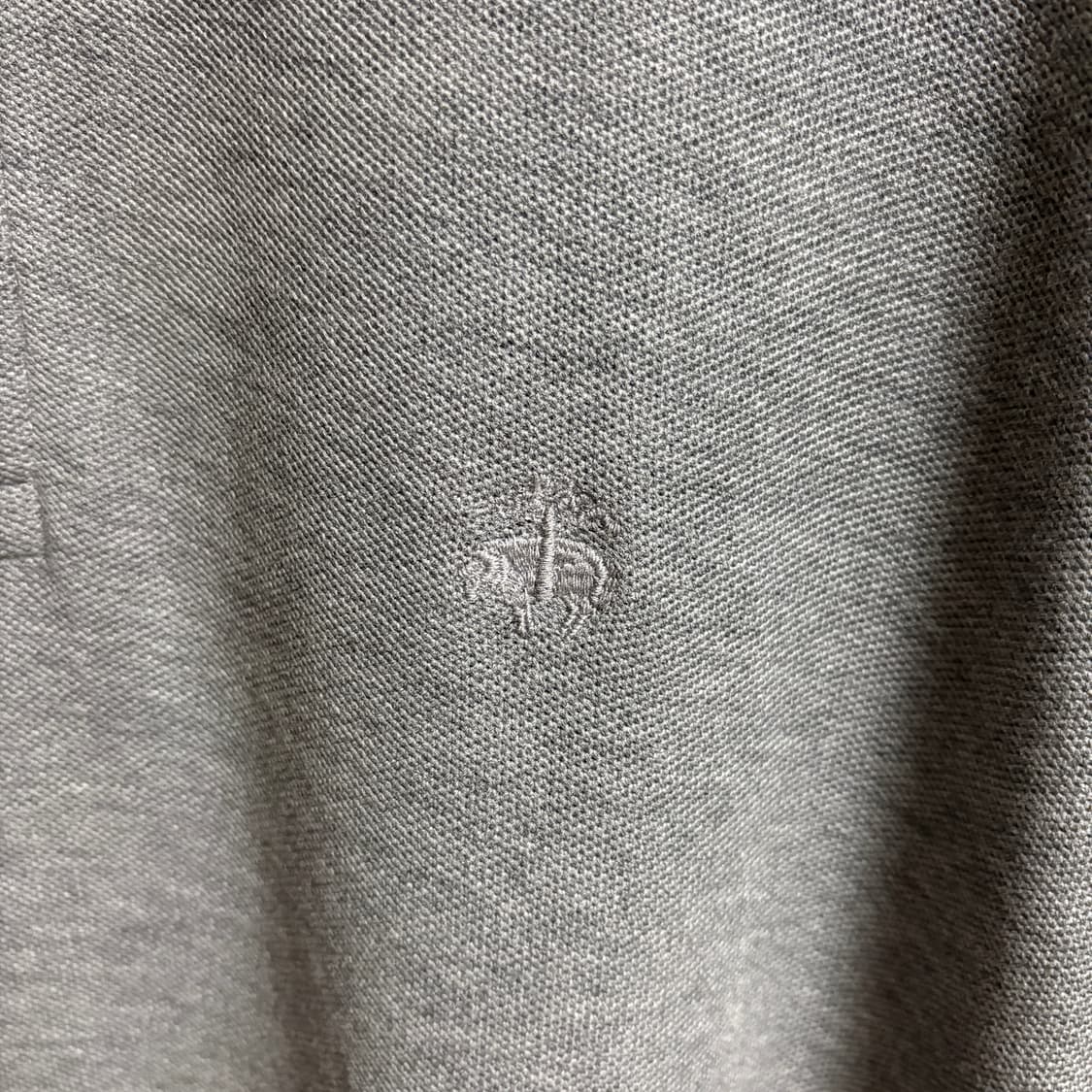 브룩스브라더스 레드플리스 긴팔 카라티 피케셔츠 / 그레이, M 상품이미지5