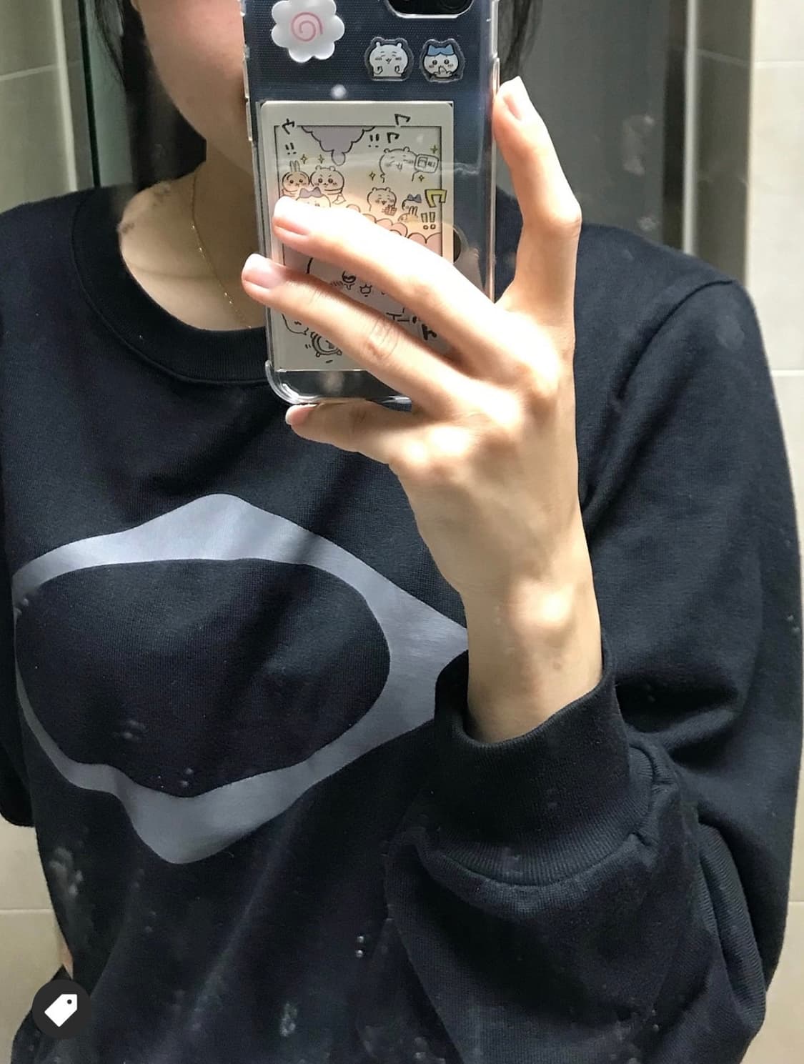 미스치프 블랙 롱슬리브 상품이미지3