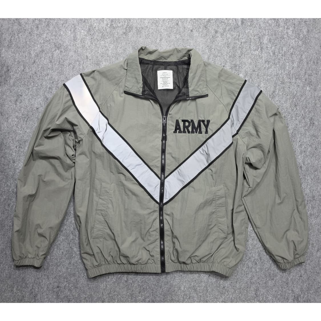 ARMY 미군 IPFU 바람막이 집업 자켓 M 상품이미지1