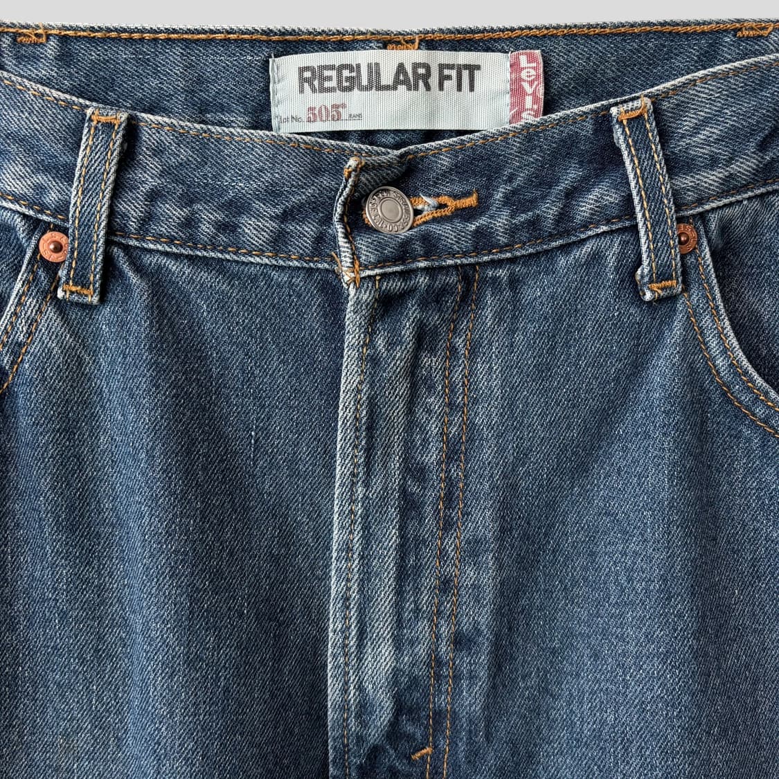 (38)리바이스 505 레귤러핏 데님 청바지 상품이미지3