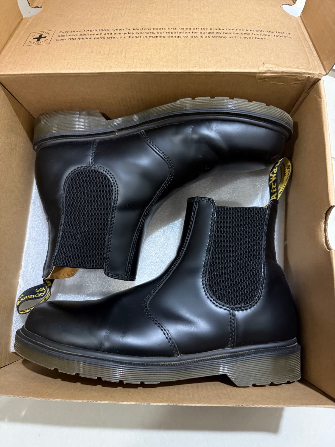 닥터마틴 2976 첼시 블랙 스무스 UK6 250 상품이미지3