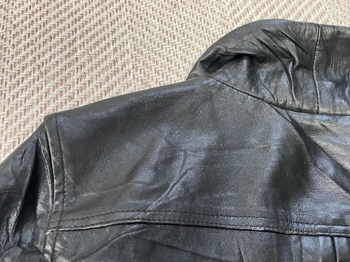 빈티지 양가죽 레더 자켓 J03614 상품이미지9