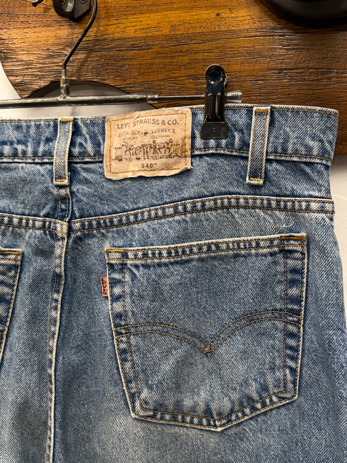 90s Mexico Levi’s 540 Orange Tab Relaxed 상품이미지3