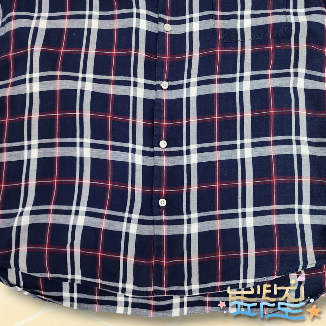 XL 글로벌워크 린넨 반팔셔츠 상품이미지3